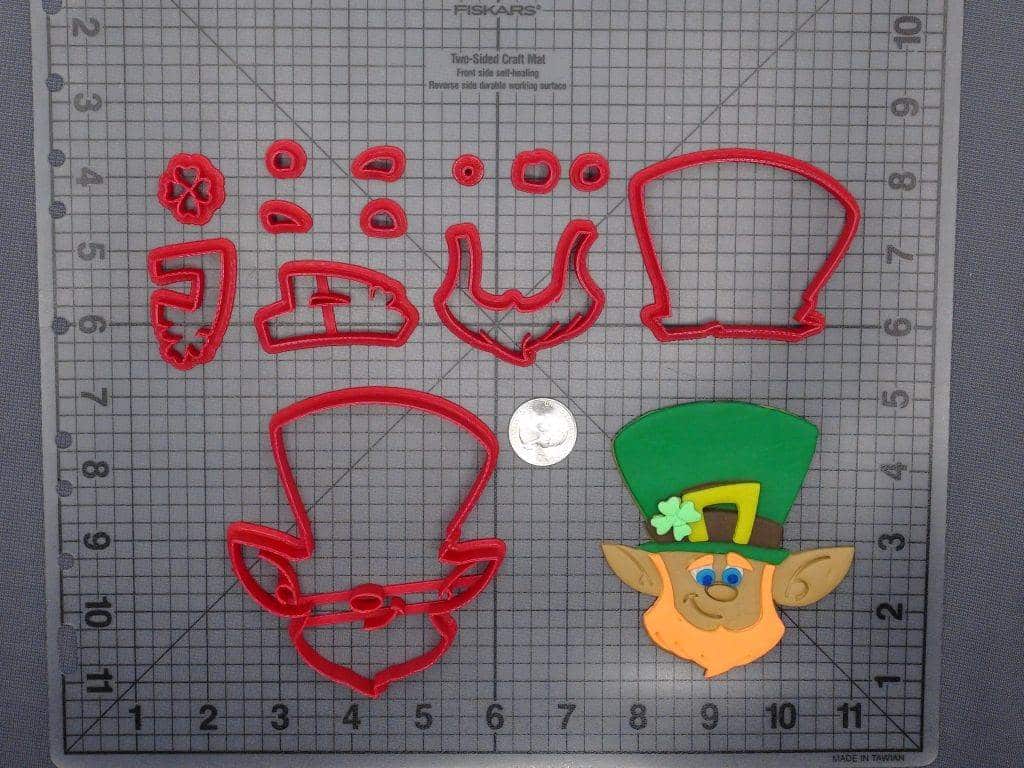 Leprechaun Head 266-E764 Set