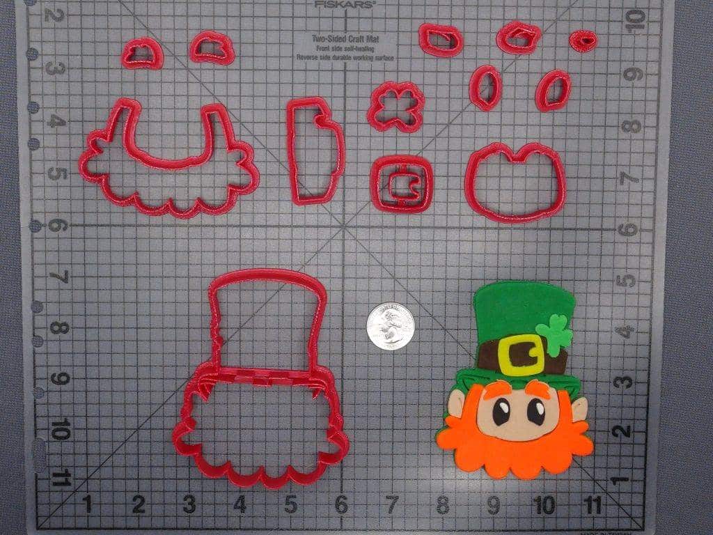 Leprechaun Head 266-E767 Set