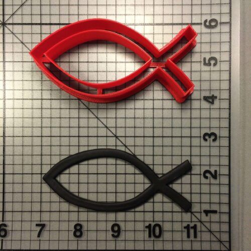 Jesus Fish 100 Cookie Cutter