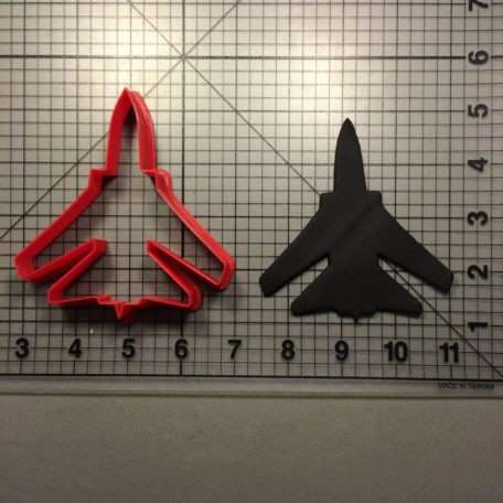 Jet Fighter 100 Cookie Cutter