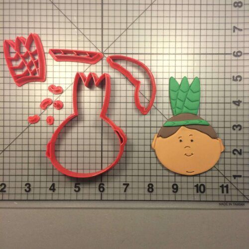 Native American Boy 101 Cookie Cutter Set