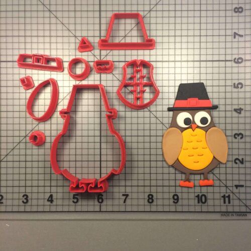 Owl Pilgrim 100 Cookie Cutter Set