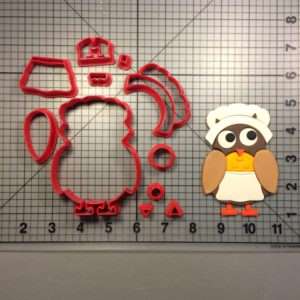 Owl Pilgrim 101 Cookie Cutter Set