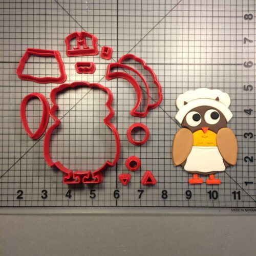Owl Pilgrim 101 Cookie Cutter Set