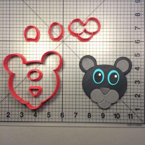Panther Cute 101 Cookie Cutter Set