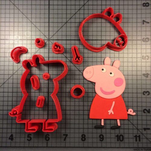 Peppa Pig - Peppa Full Body 266-B934 Cookie Cutter Set