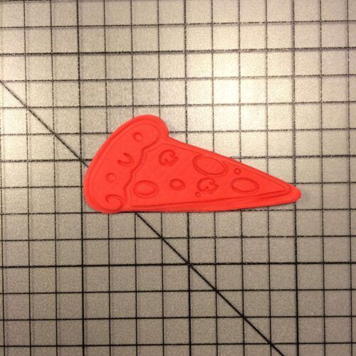 Pizza 100 Cookie Cutter and Stamp (embossed 2)