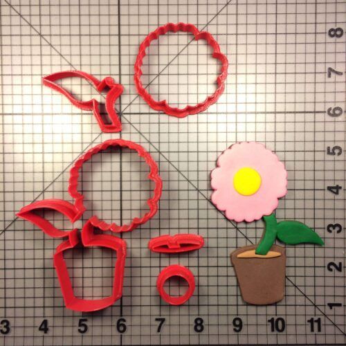 Potted Flower 100 Cookie Cutter Set