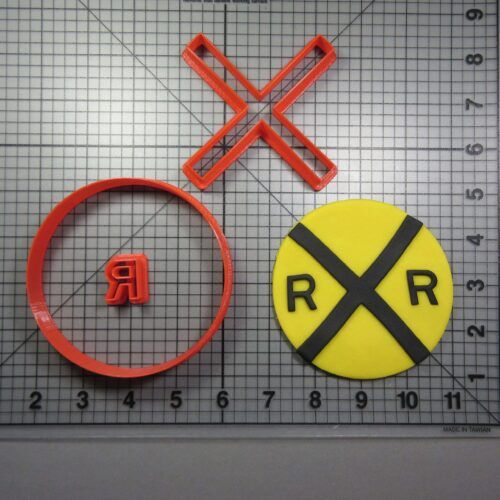 Railroad Crossing 100 Cookie Cutter Set