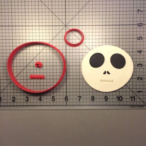 Skull 106 Cookie Cutter Set