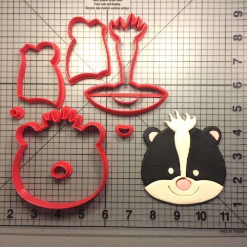 Skunk 101 Cookie Cutter Set