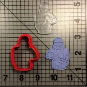 Star Wars- Stormtrooper 100 Cookie Cutter and Stamp (embossed 1)