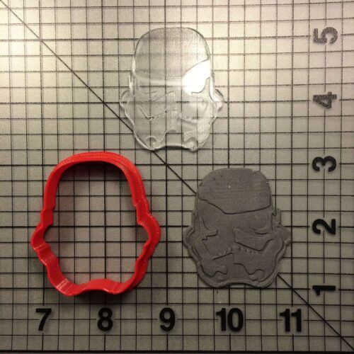 Star Wars- Stormtrooper 101 Cookie Cutter and Stamp (embossed 1)