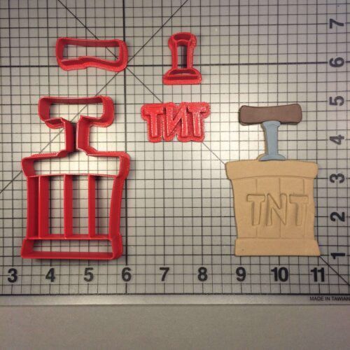TNT Plunger 100 Cookie Cutter Set