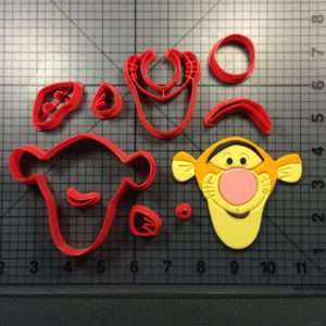 Tigger Face 100 Cookie Cutter Set