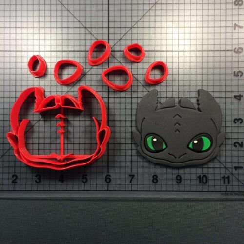 How To Train Your Dragon - Toothless 266-B602 Cookie Cutter Set (4 inch)