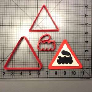 Train Sign 100 Cookie Cutter Set