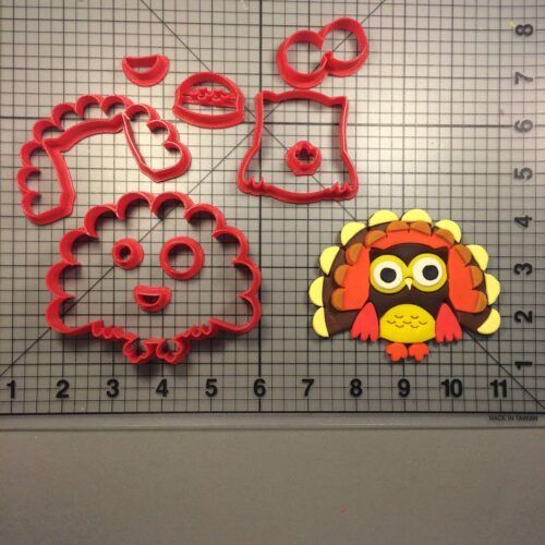 Turkey Owl 266-A910 Cookie Cutter Set