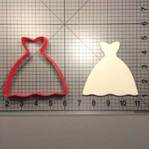 Wedding Dress 100 Cookie Cutter