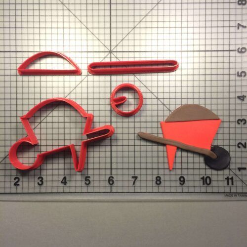Wheel Barrow 100 Cookie Cutter Set
