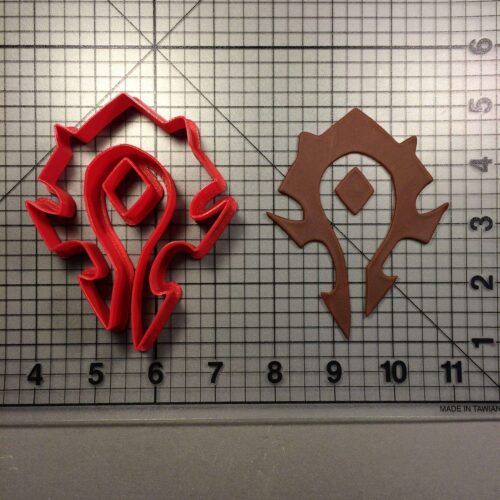 World of Warcraft- Horde Symbol Cookie Cutter