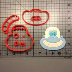 Yeti Face 100 Cookie Cutter Set
