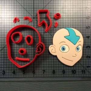 Avatar The Last Airbender- Aang Cookie Cutter Set