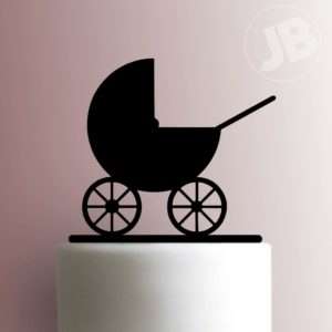 Baby Carriage Cake Topper 100