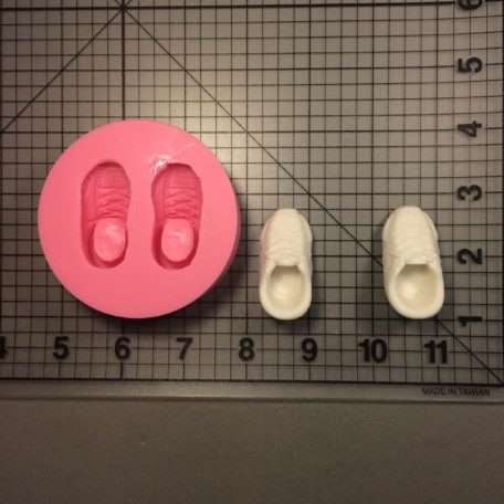 Baby Shoe 647 Silicone Mold (1)