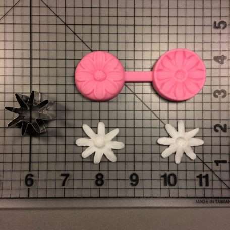 Cherry Blossom 216 Cutter and Silicone Mold Set (1)