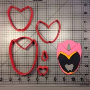 Dino Charge Pink Ranger Cookie Cutter Set