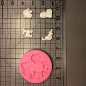 Dogs 060 Silicone Mold (1)