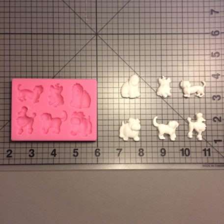 Dogs 081 Silicone Mold (1)