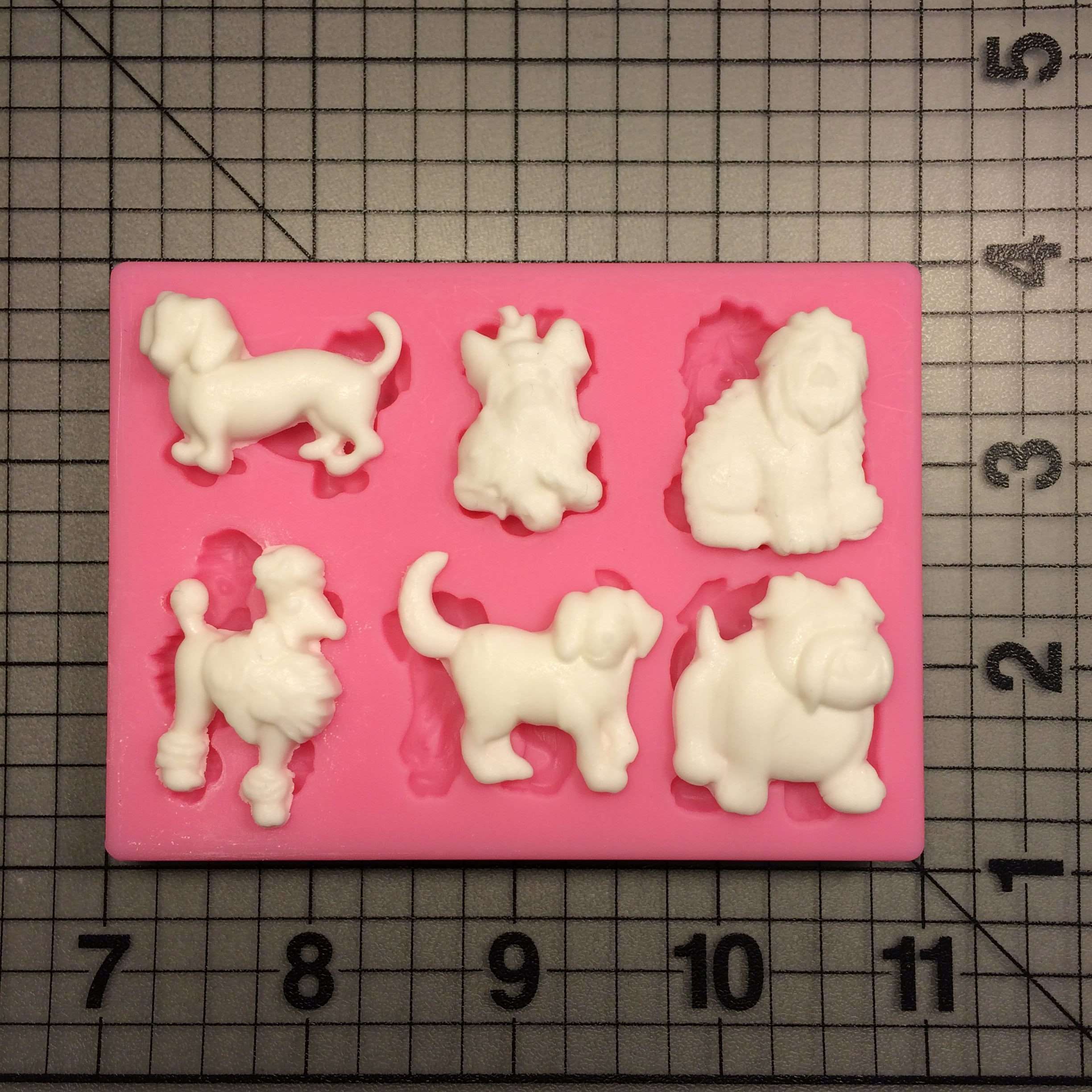 Dogs 081 Silicone Mold | JB Cookie Cutters