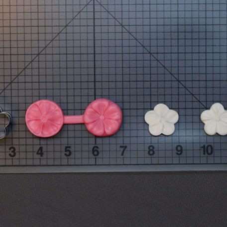 Flower 503 Cutter and Silicone Mold Set