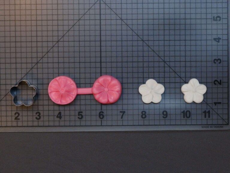 Flower 503 Cutter and Silicone Mold Set