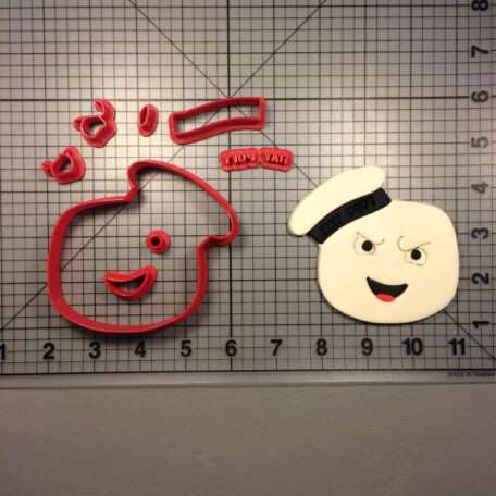 Ghostbusters- Stay Puft Cookie Cutter Set