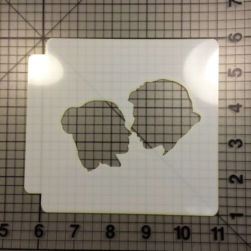 Han and Leia Stencil 100
