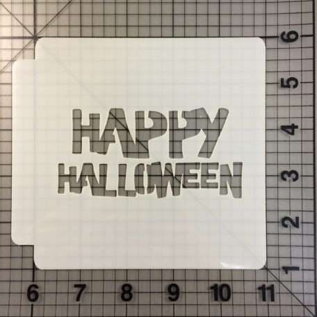 Happy Halloween Stencil 101