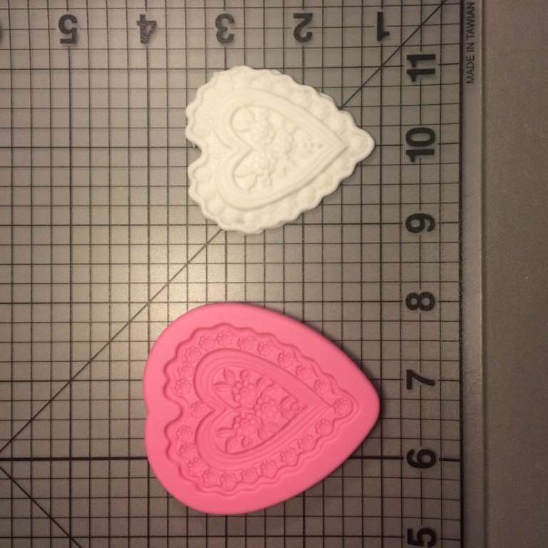Heart 777 Silicone Mold (1)