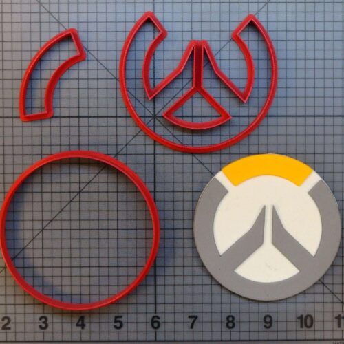 Overwatch Logo 266-B112 Cookie Cutter Set