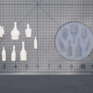 Assorted Bottles 745-018 Silicone Mold