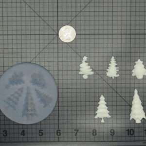 Christmas Tree 745-019 Silicone Mold (Front)