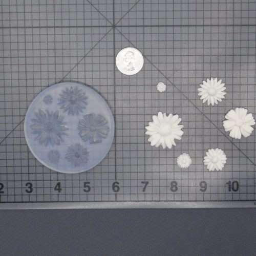 Daisy 745-054 Cutter and Silicone Mold Set