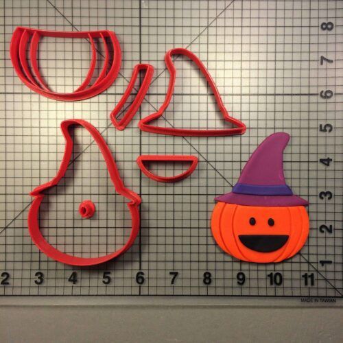 Jack O' Lantern Witch Cookie Cutter Set