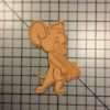 Tom and Jerry - Jerry 100 Cookie Cutter and Acrylic Stamp