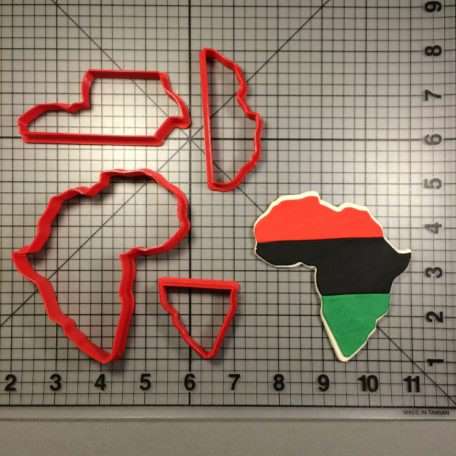 Kwanzaa Africa Cookie Cutter Set