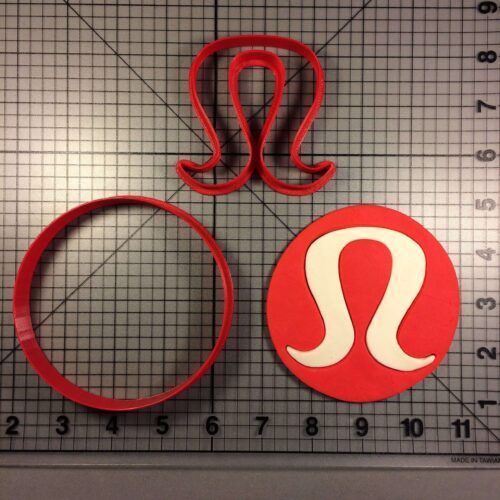 Lululemon Logo Cookie Cutter Set