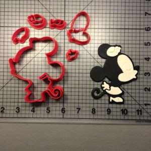 Minnie Cute Kiss Cookie Cutter Set