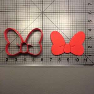Minnie Mouse Bow 101 Cookie Cutter